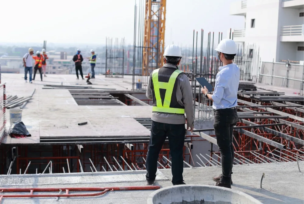 Imagen del sector de la construcción